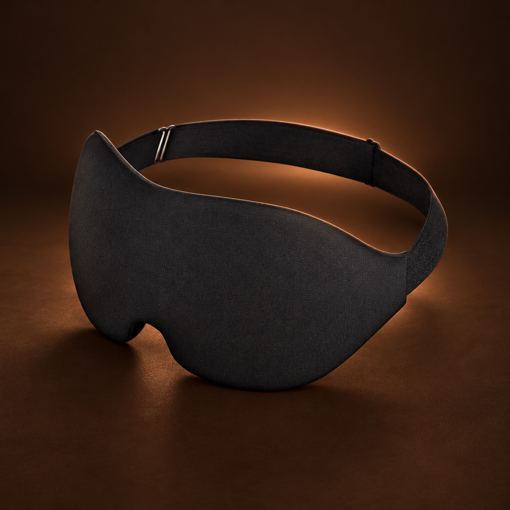 The Sleep-In Mask – Black Single Eye Mask