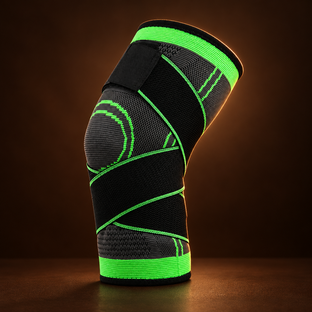 Men's Compression Knee Brace for Sports and Fitness – S (30-35 cm)