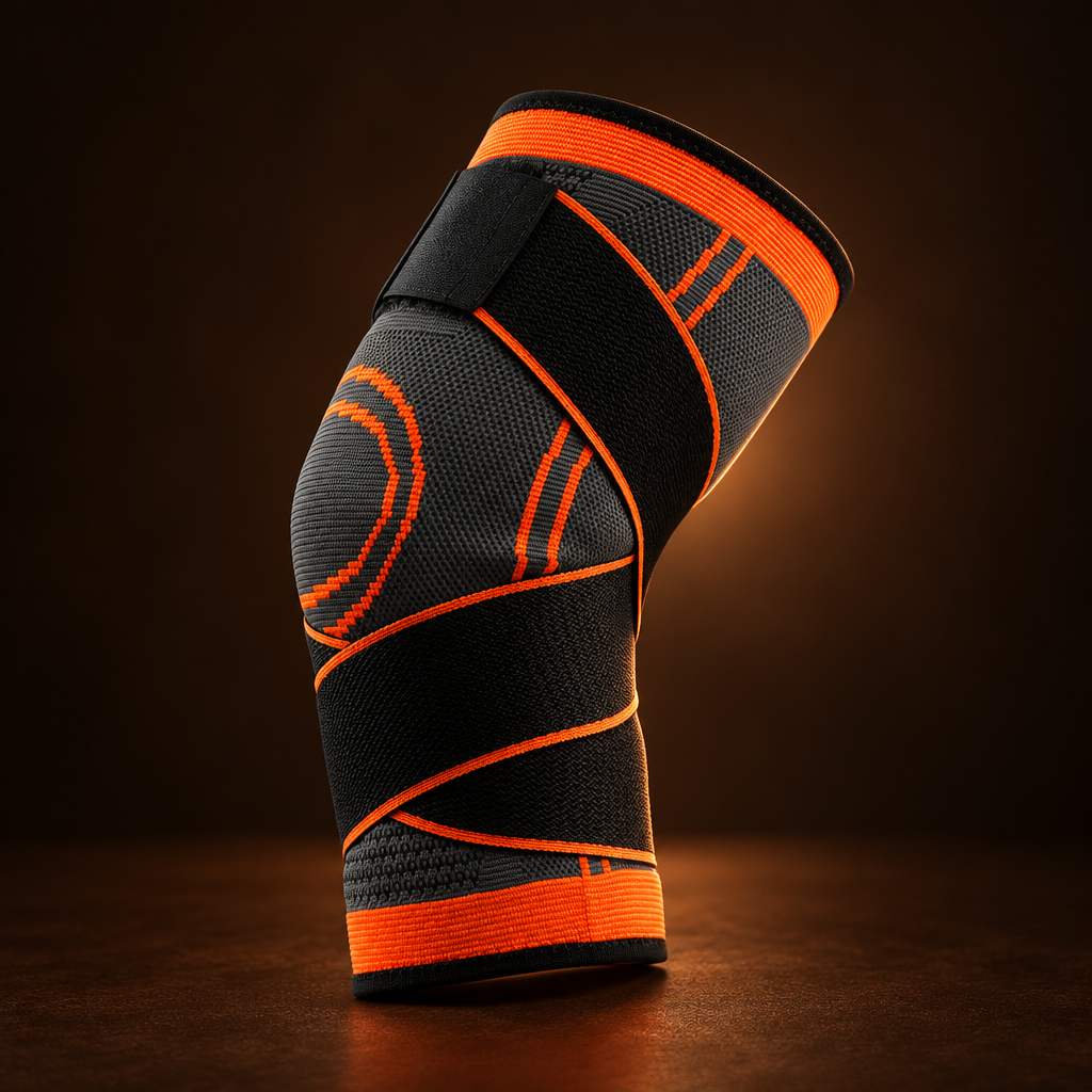 Men's Compression Knee Brace for Sports and Fitness – XXXL (57-65 cm)