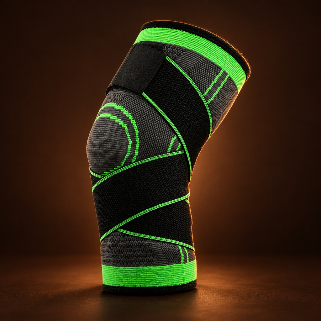 Men's Compression Knee Brace for Sports and Fitness – XL (47-52 cm)