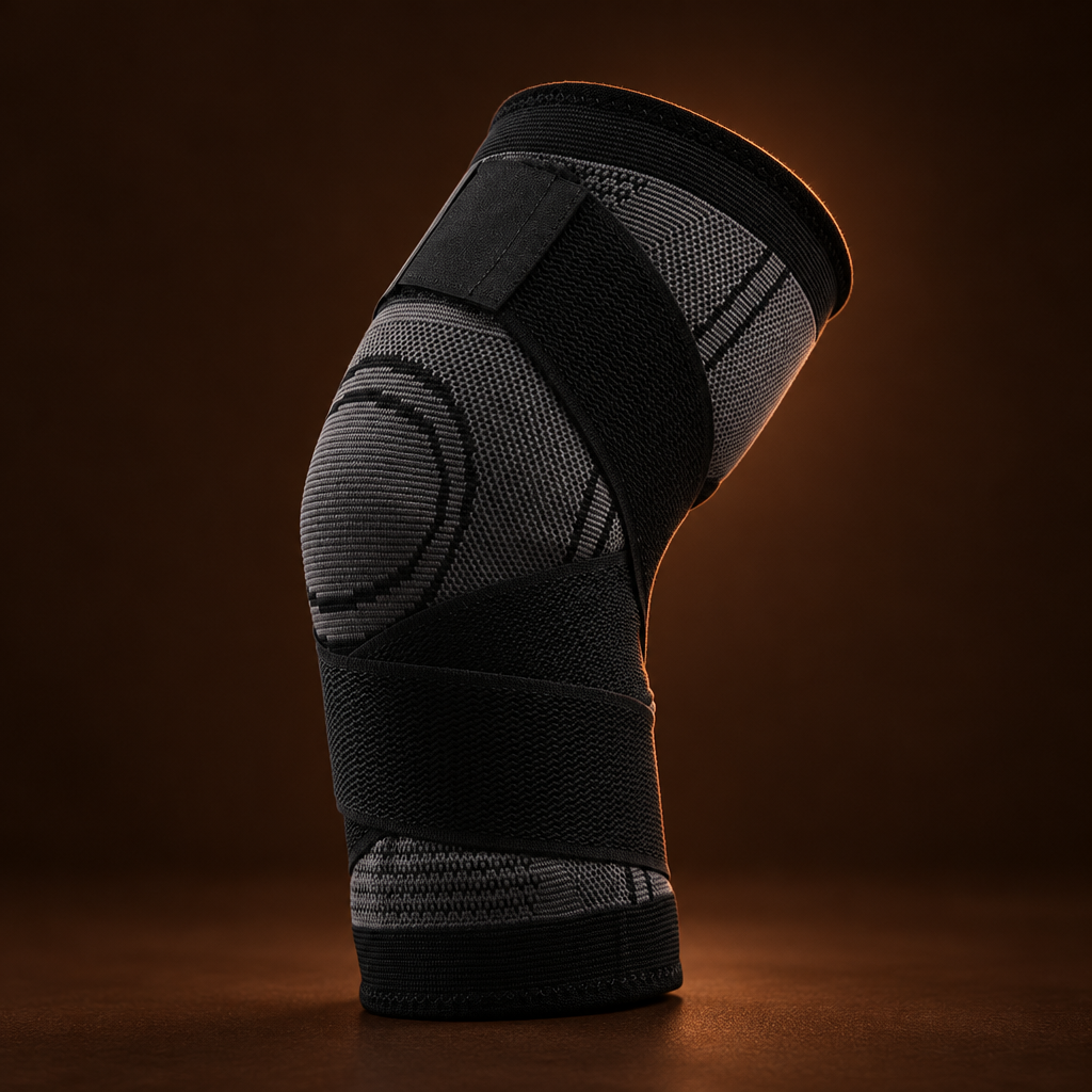 Men's Compression Knee Brace for Sports and Fitness – XL (47-52 cm)